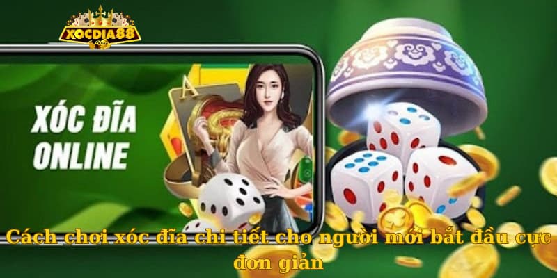 Cách chơi xóc đĩa chi tiết cho người mới bắt đầu cực đơn giản